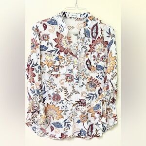 Eden & Olivia blouse colorful print